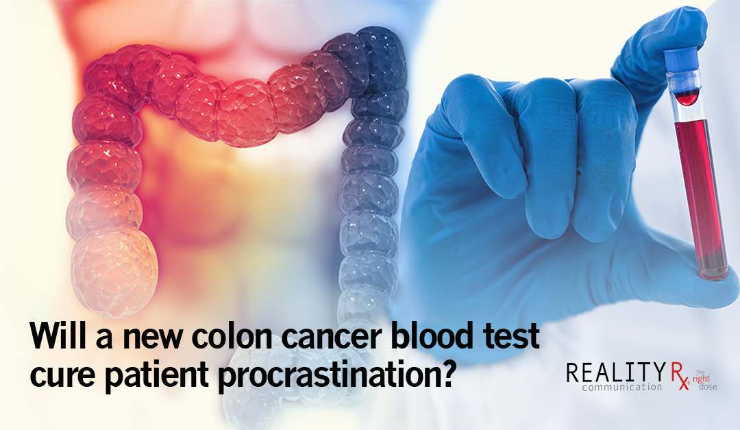 Blood vs stool. A new colon cancer screening option may increase adherence.